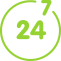 24 - 7